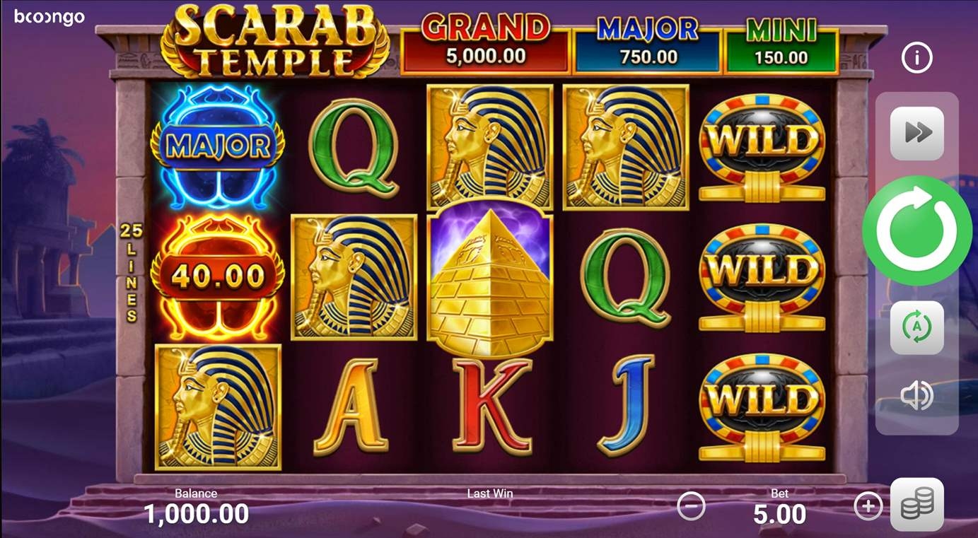 Scarab Temple Slot Gameplay