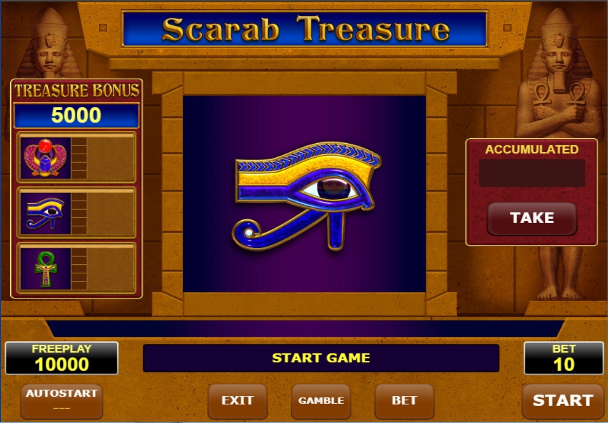 Scarab Treasure Slot Gameplay