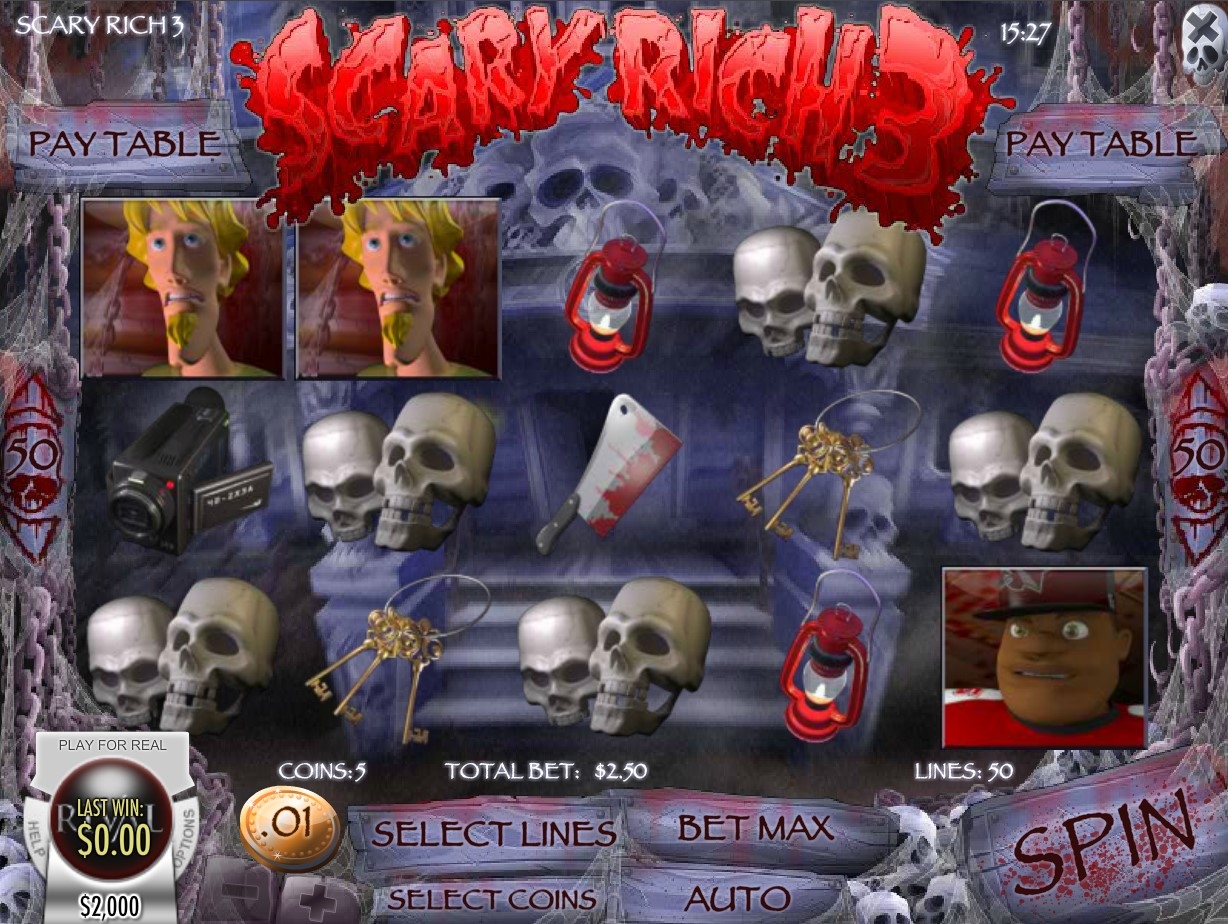 Scary Rich 3 Slot Gameplay