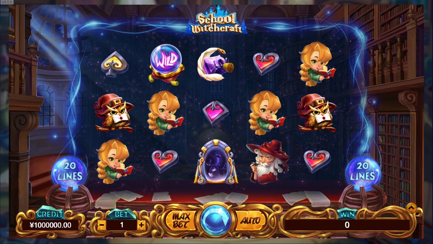 School of Witchcraft Slot Gameplay