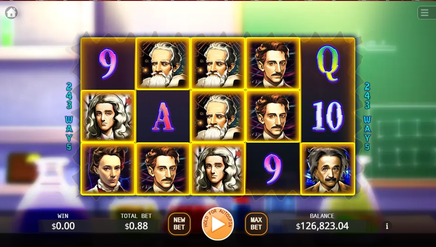 Scientists Legends Lock 2 spin Slot Gameplay