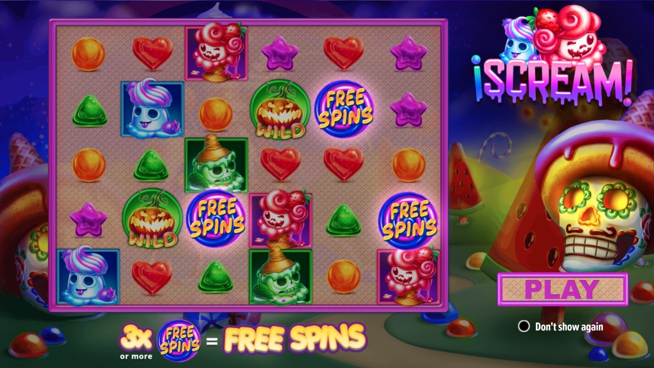 Scream! Slot Gameplay