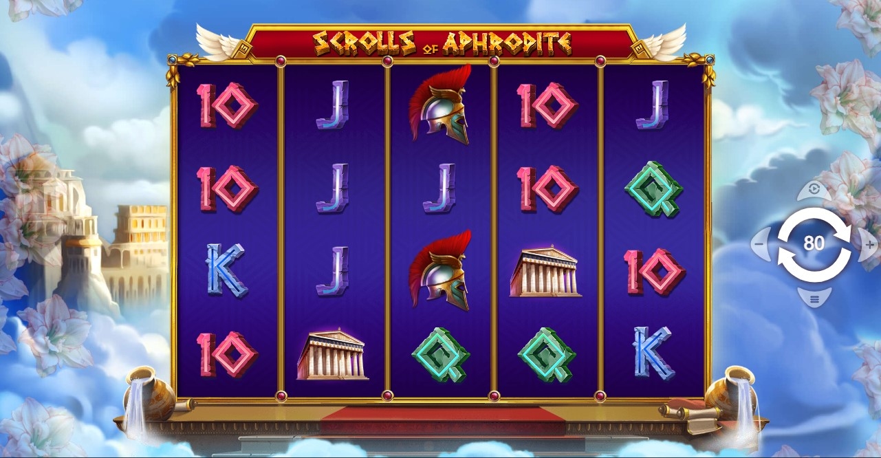 Scrolls of Aphrodite Slot Gameplay