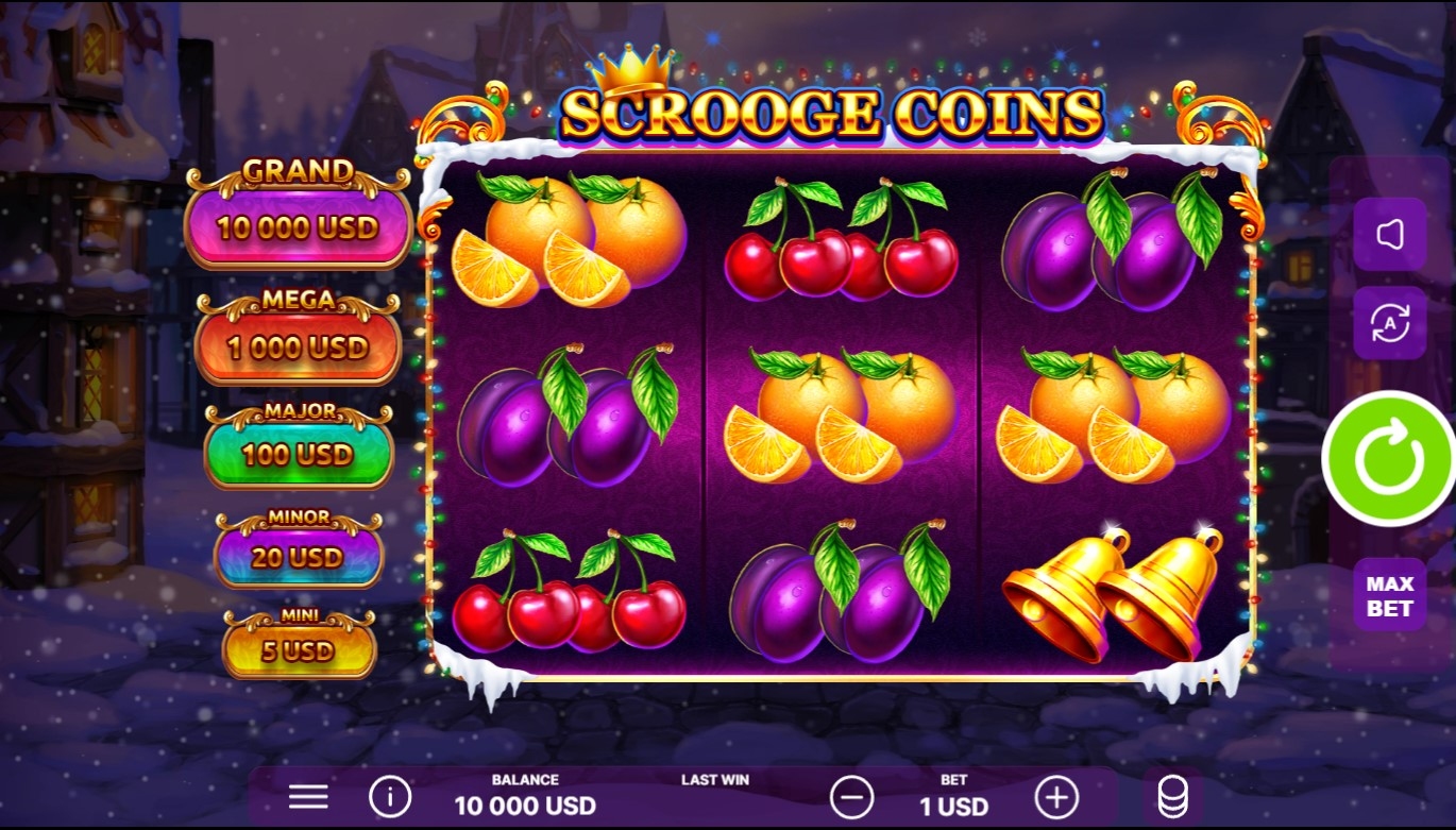 Scrooge Coins Slot Gameplay