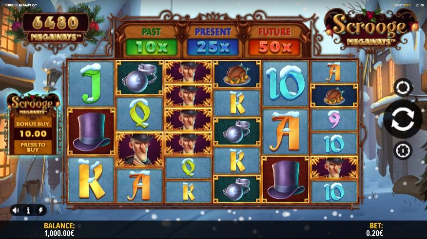 Scrooge Megaways Slot Gameplay