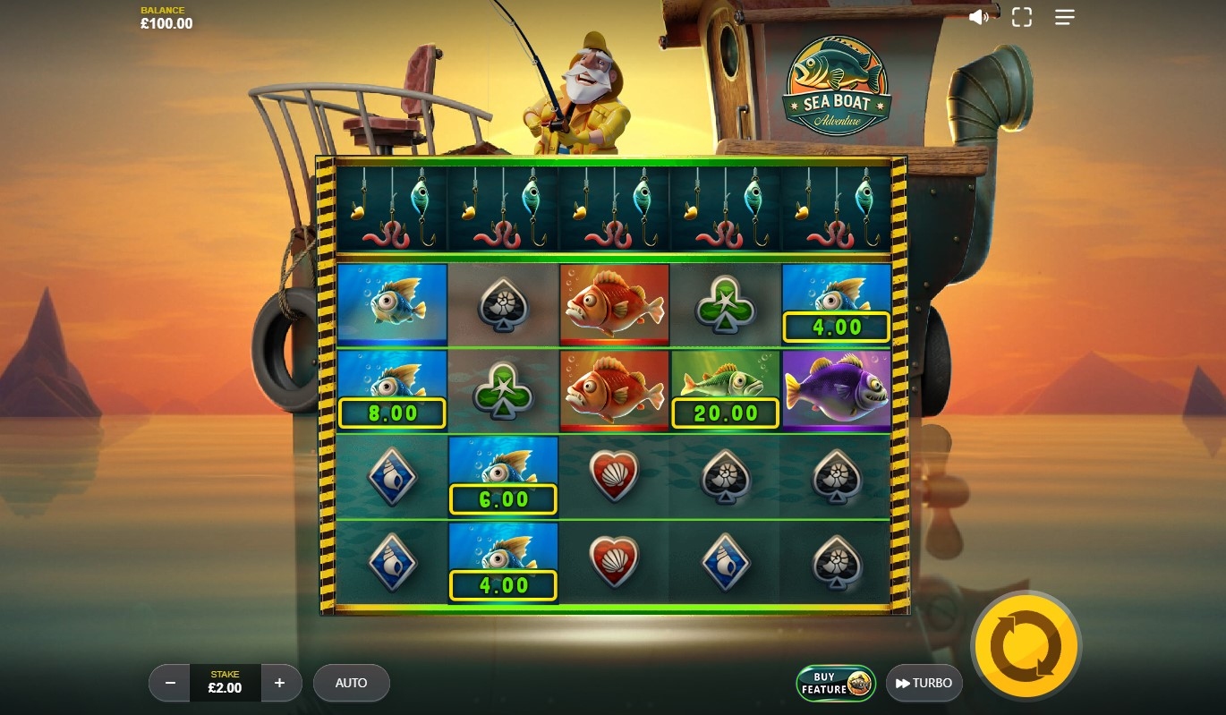 Sea Boat Adventure Slot Gameplay