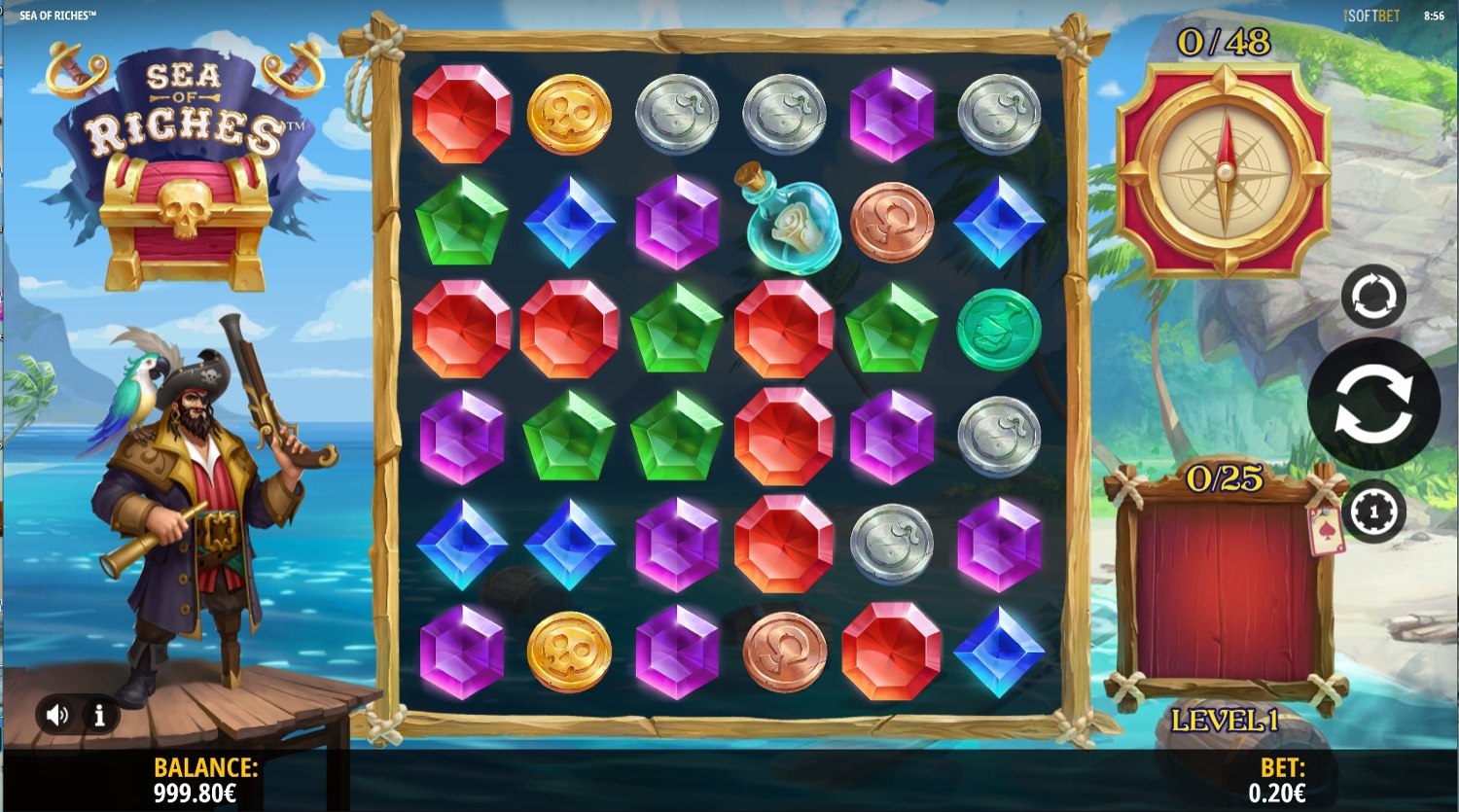 Sea of Riches Slot Gameplay