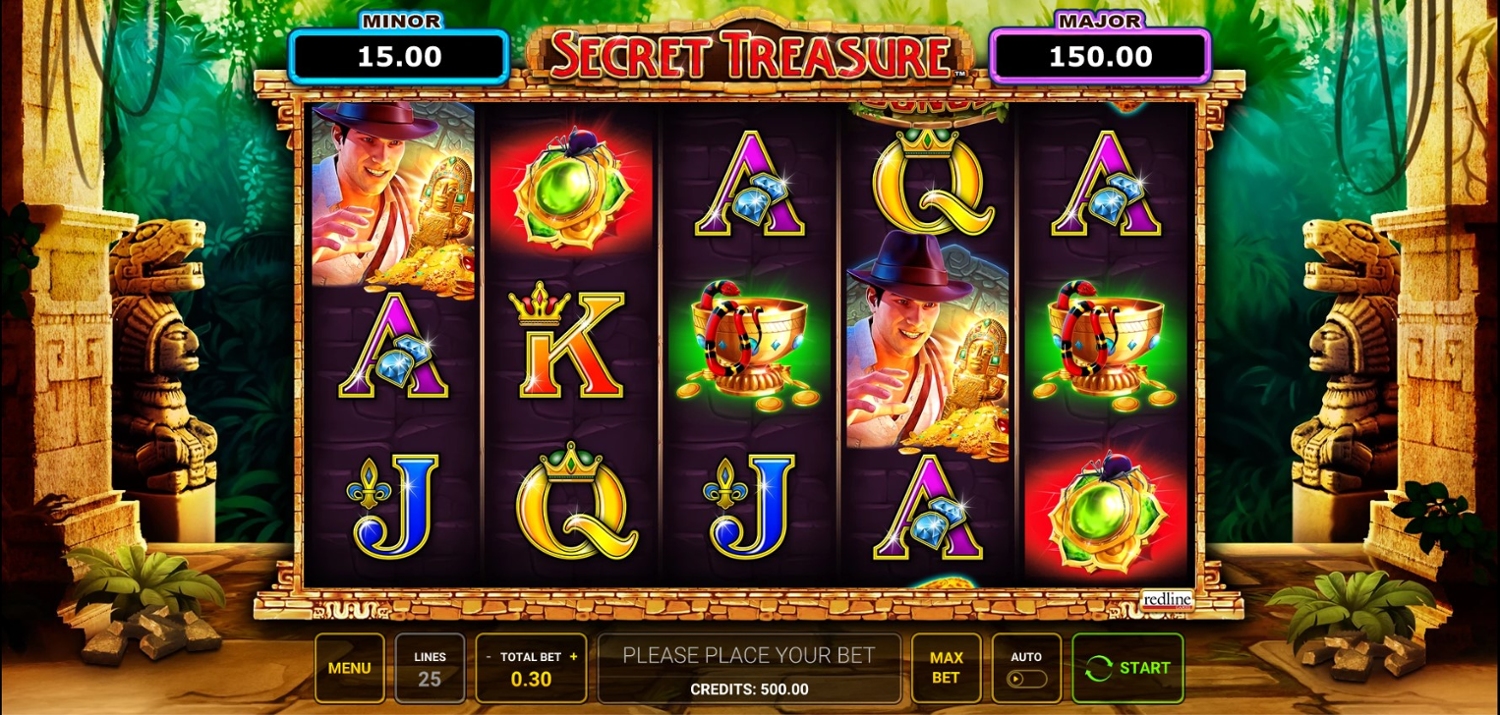 Secret Treasure Slot Gameplay