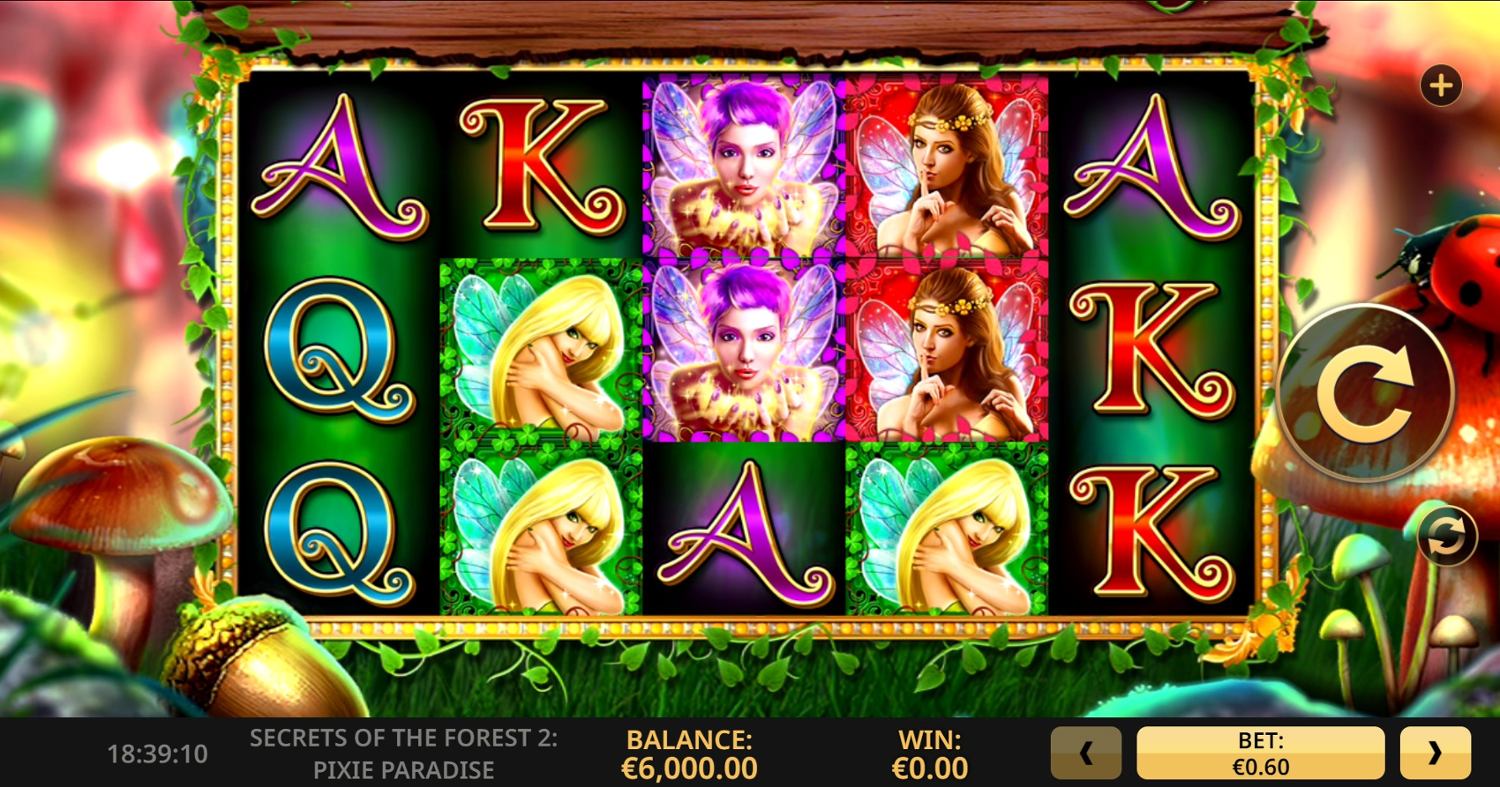 Secrets Of The Forest 2: Pixie Paradise Slot Gameplay
