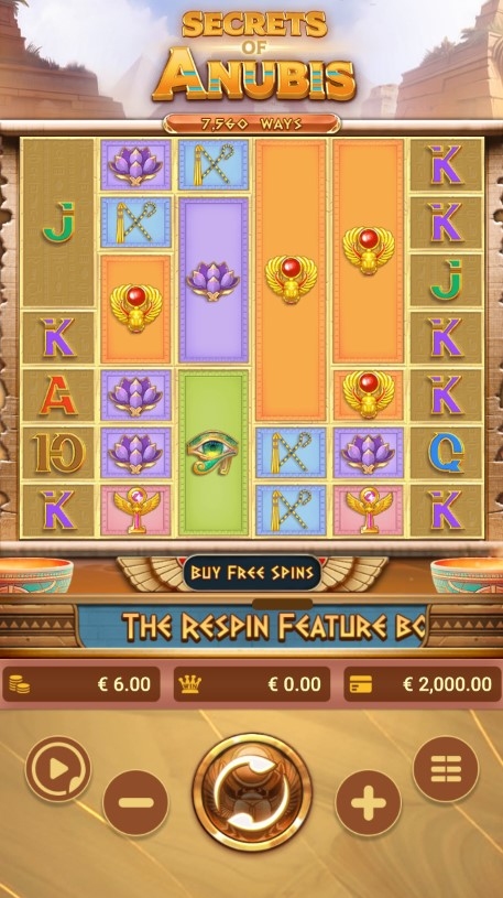 Secrets of Anubis Slot Gameplay