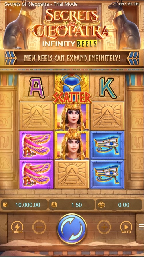 Secrets of Cleopatra Slot Gameplay