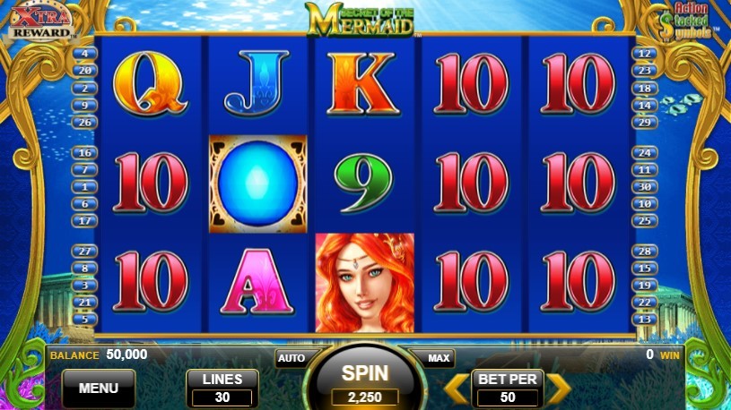 Secret of the Mermaid Slot Gameplay