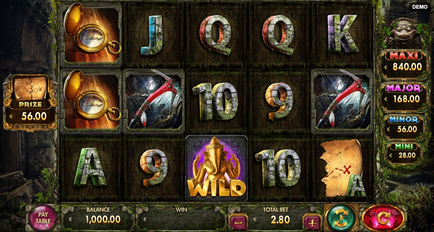 Secrets of the Temple Slot Gameplay