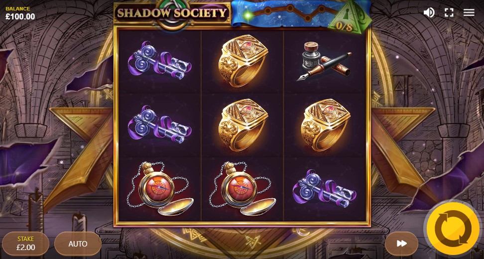 Shadow Society Slot Gameplay