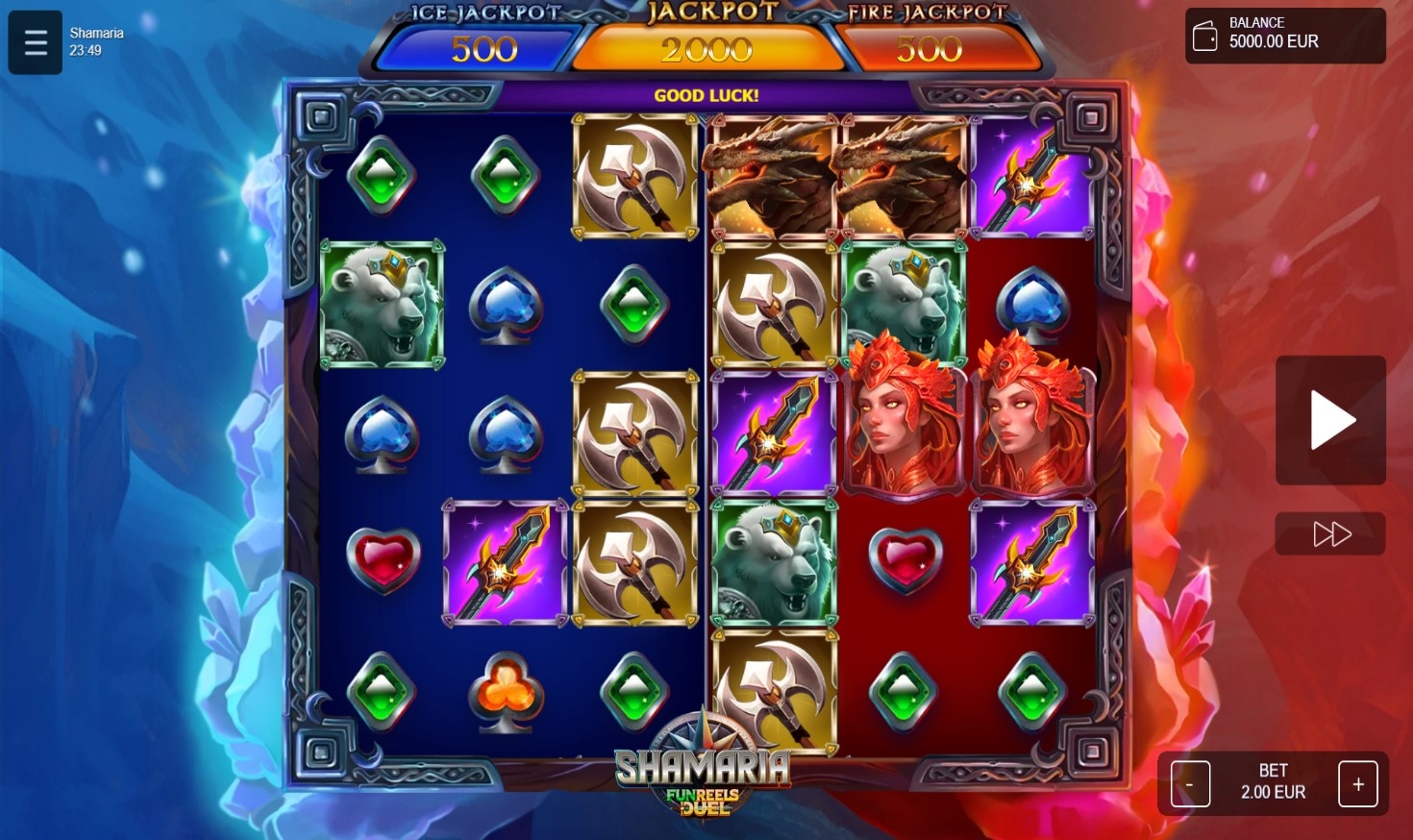 Shamaria Slot Gameplay