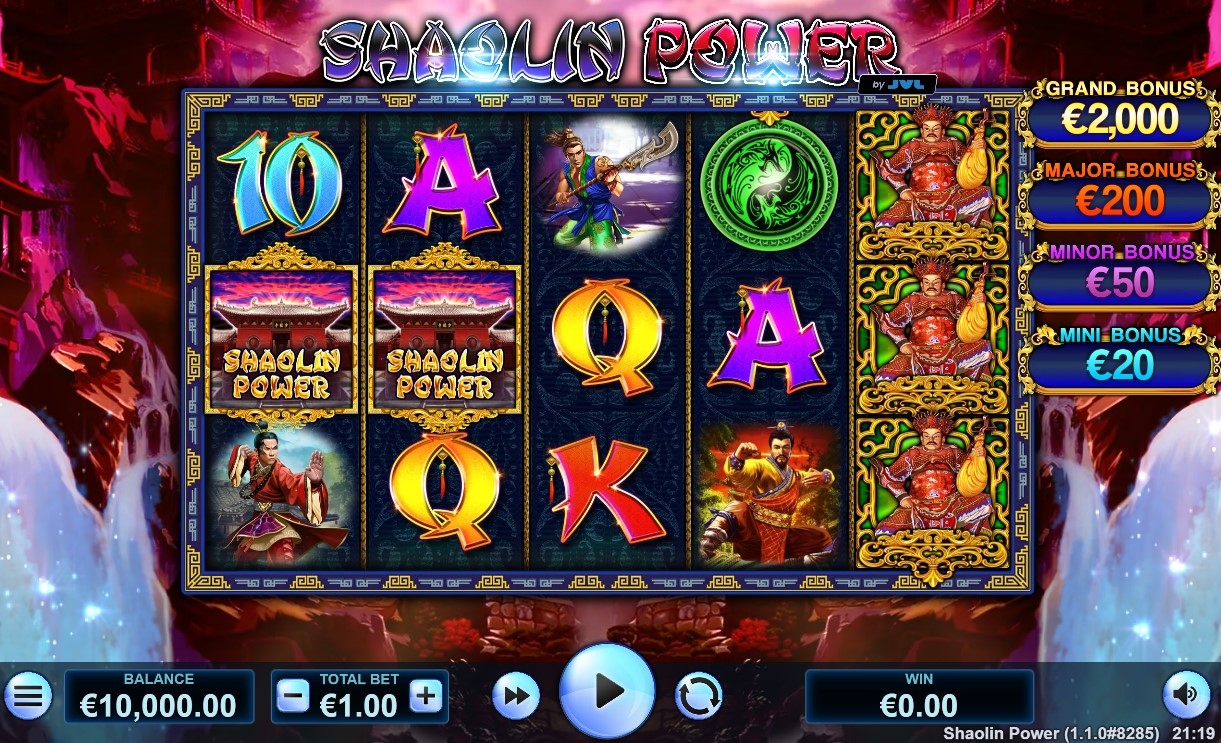 Shaolin Power Slot Gameplay