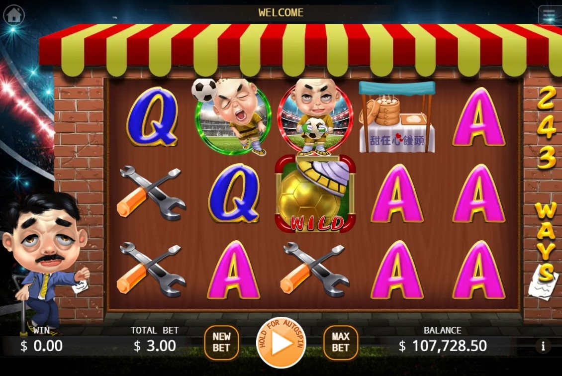 Shaolin Soccer (KA Gaming) Slot Gameplay