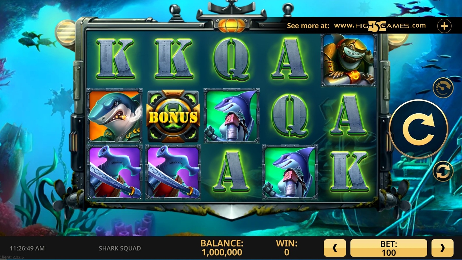 Shark Squad Slot Gameplay