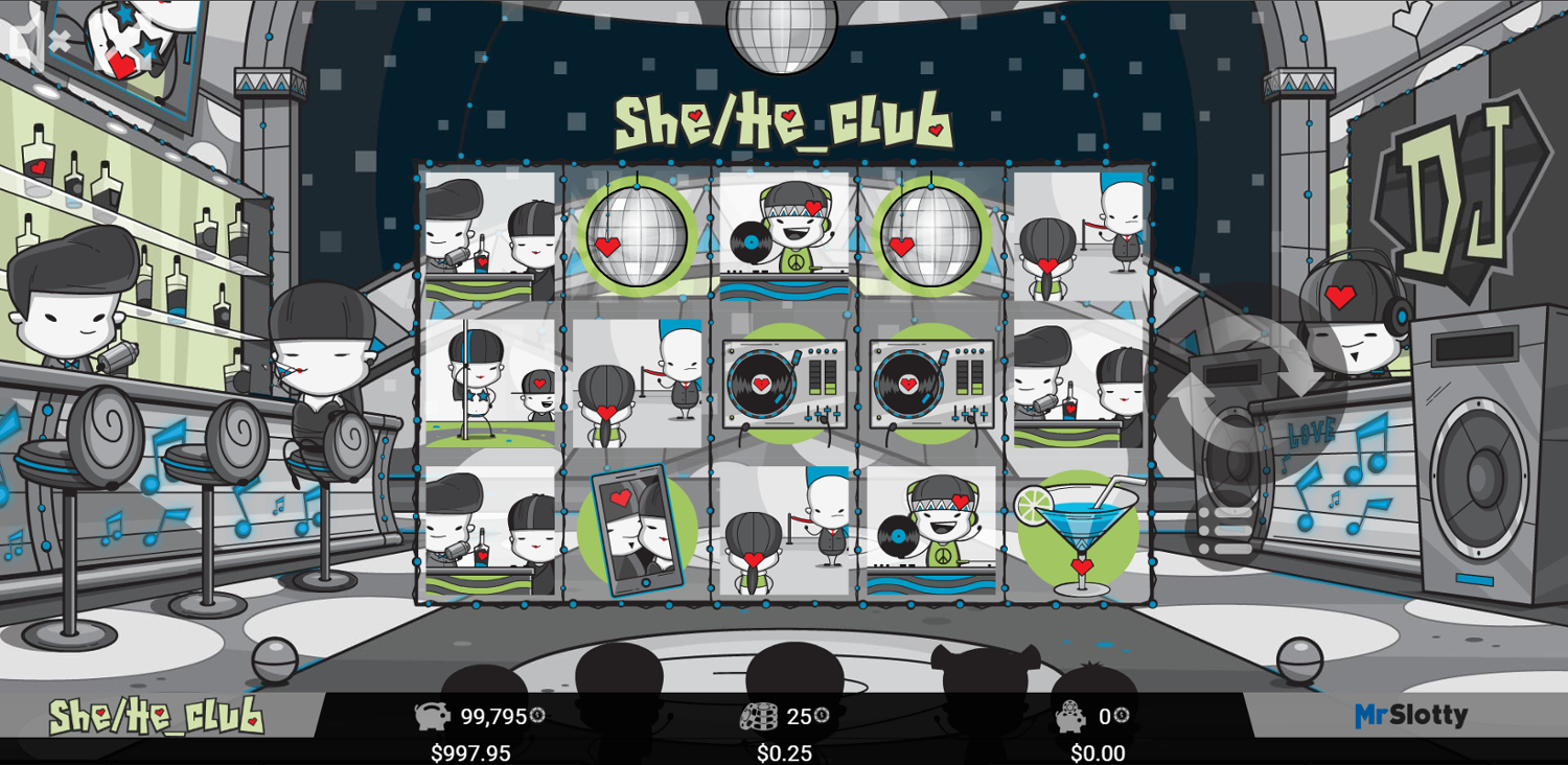 She/He_club Slot Gameplay