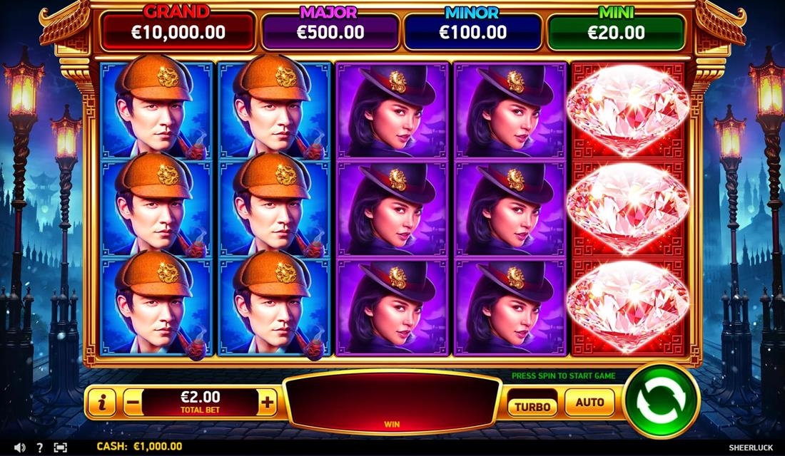 Sheerluck Slot Gameplay