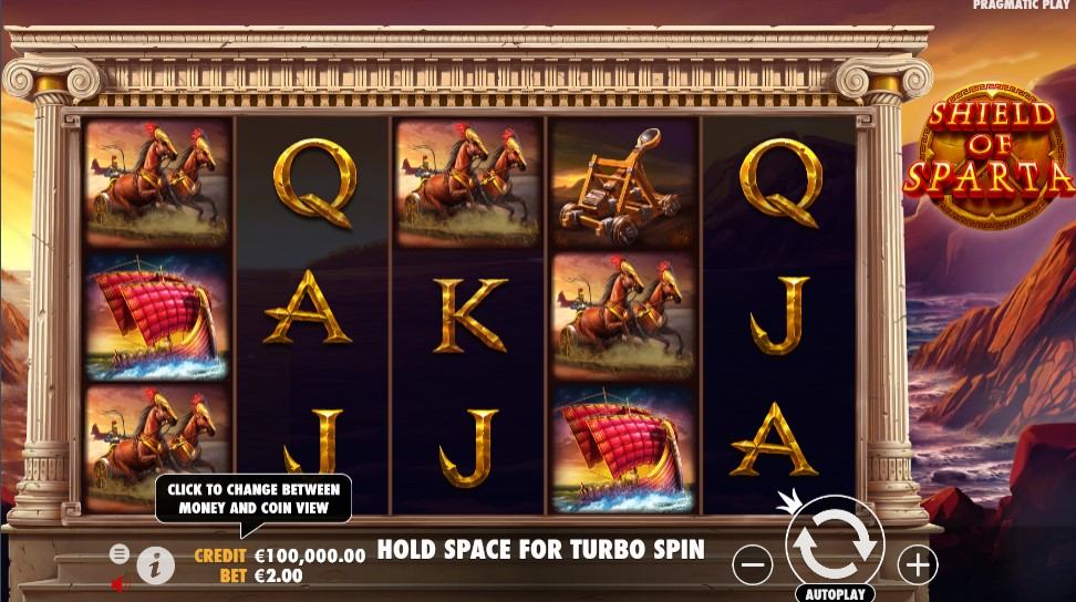 Shield of Sparta Slot Gameplay