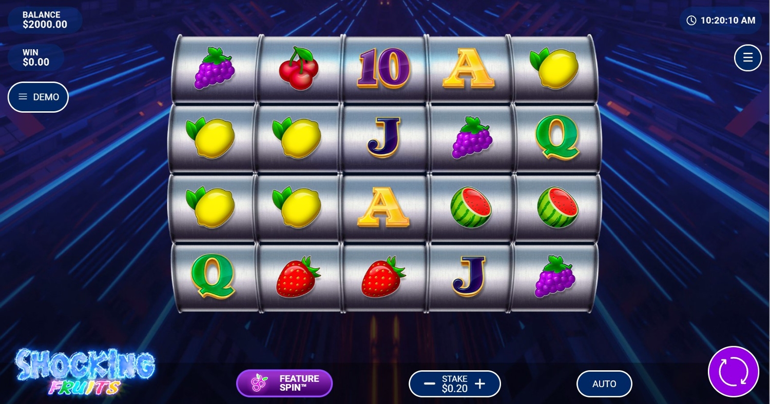 Shocking Fruits Slot Gameplay