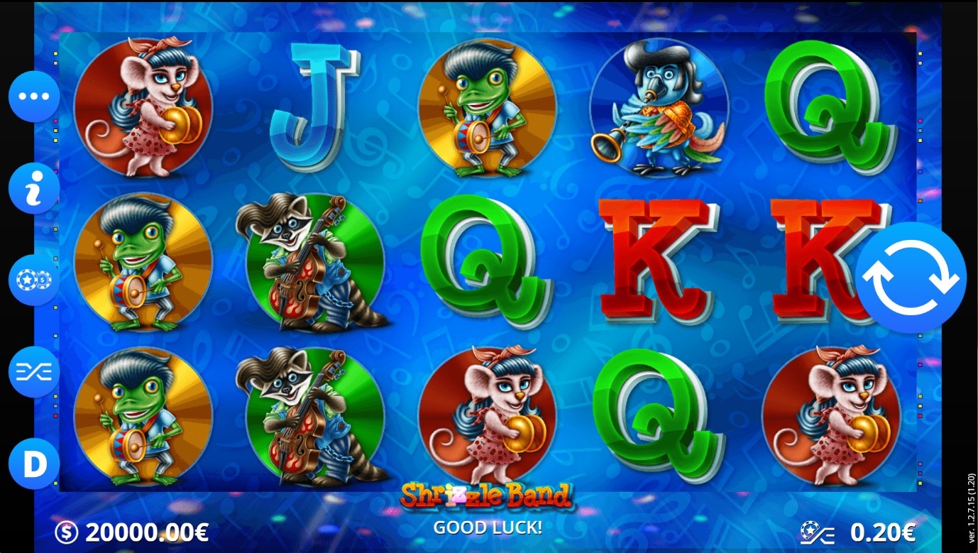 Shrizzle Band Slot Gameplay