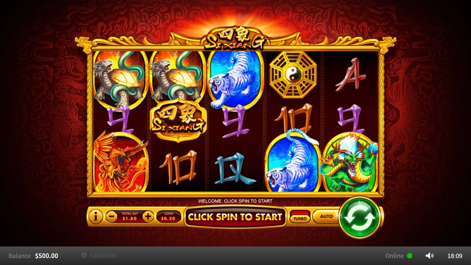 Si Xiang Slot Gameplay