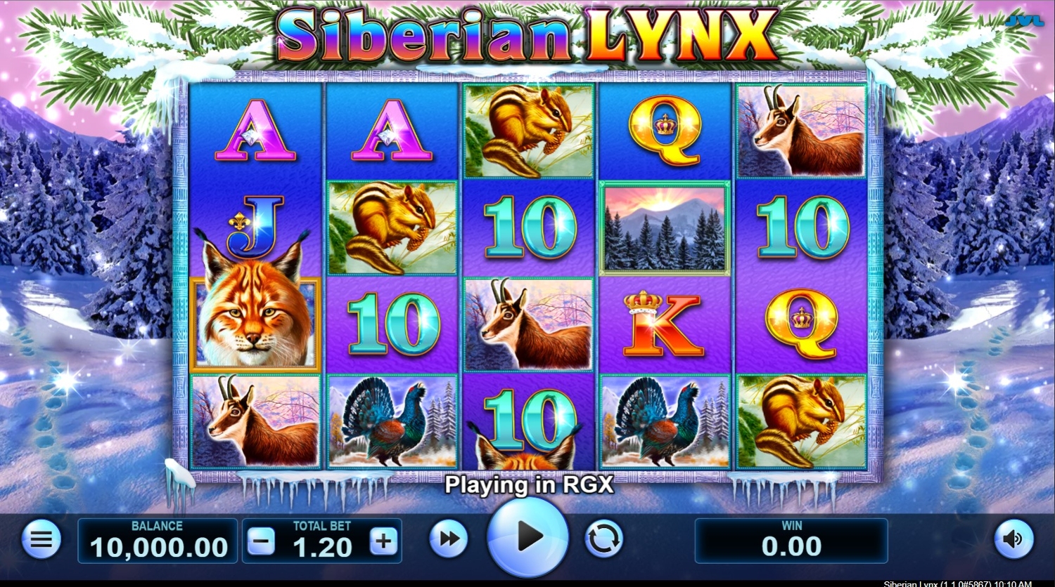 Siberian Lynx Slot Gameplay
