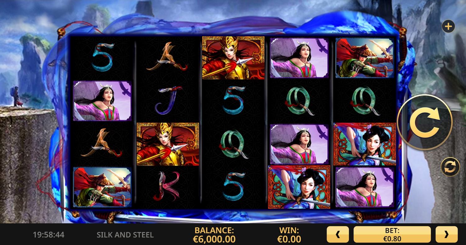 Silk And Steel Slot Gameplay