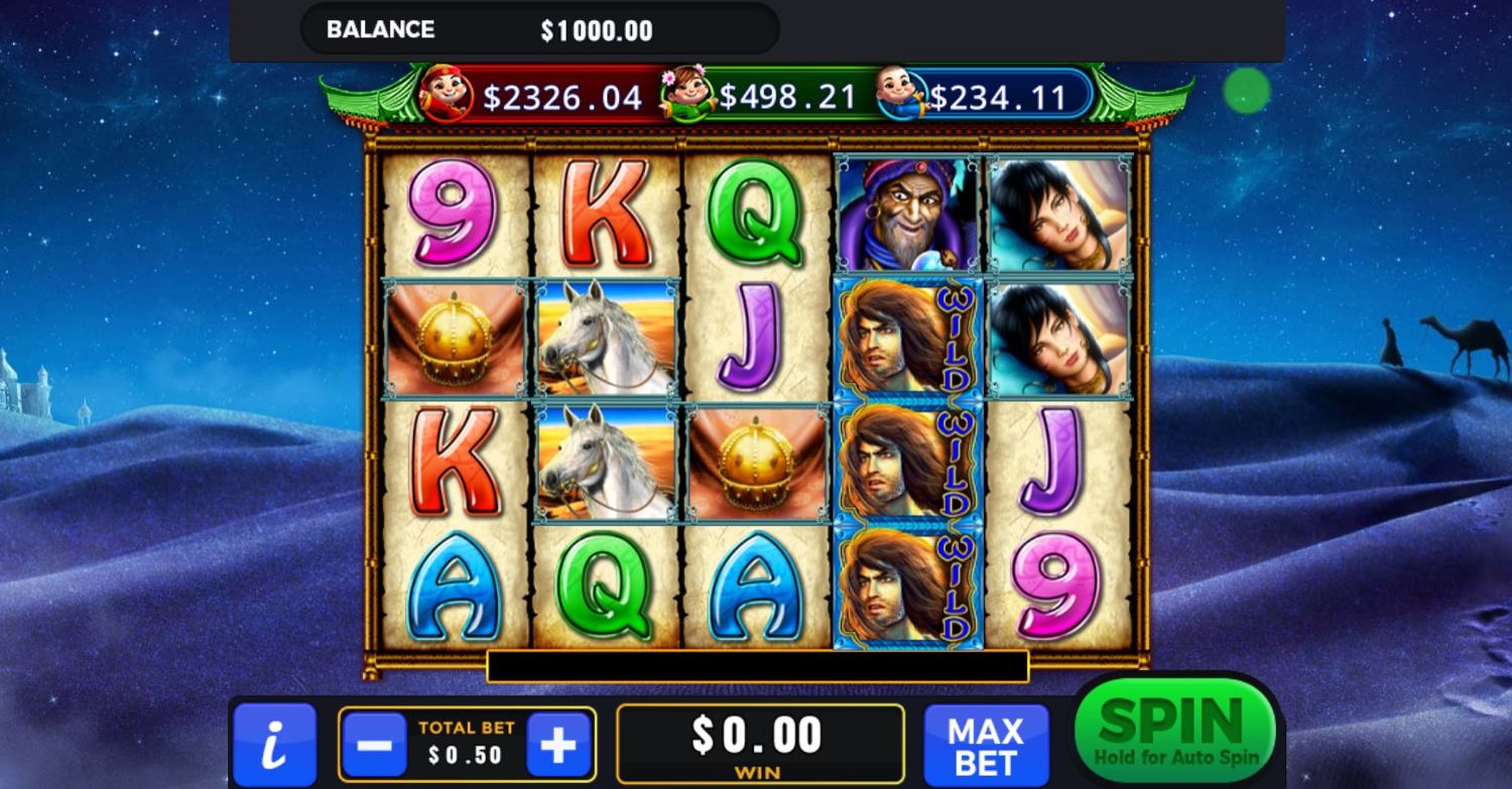 Silken Sands Slot Gameplay