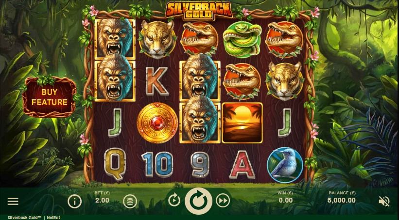 Silverback Gold Slot Gameplay