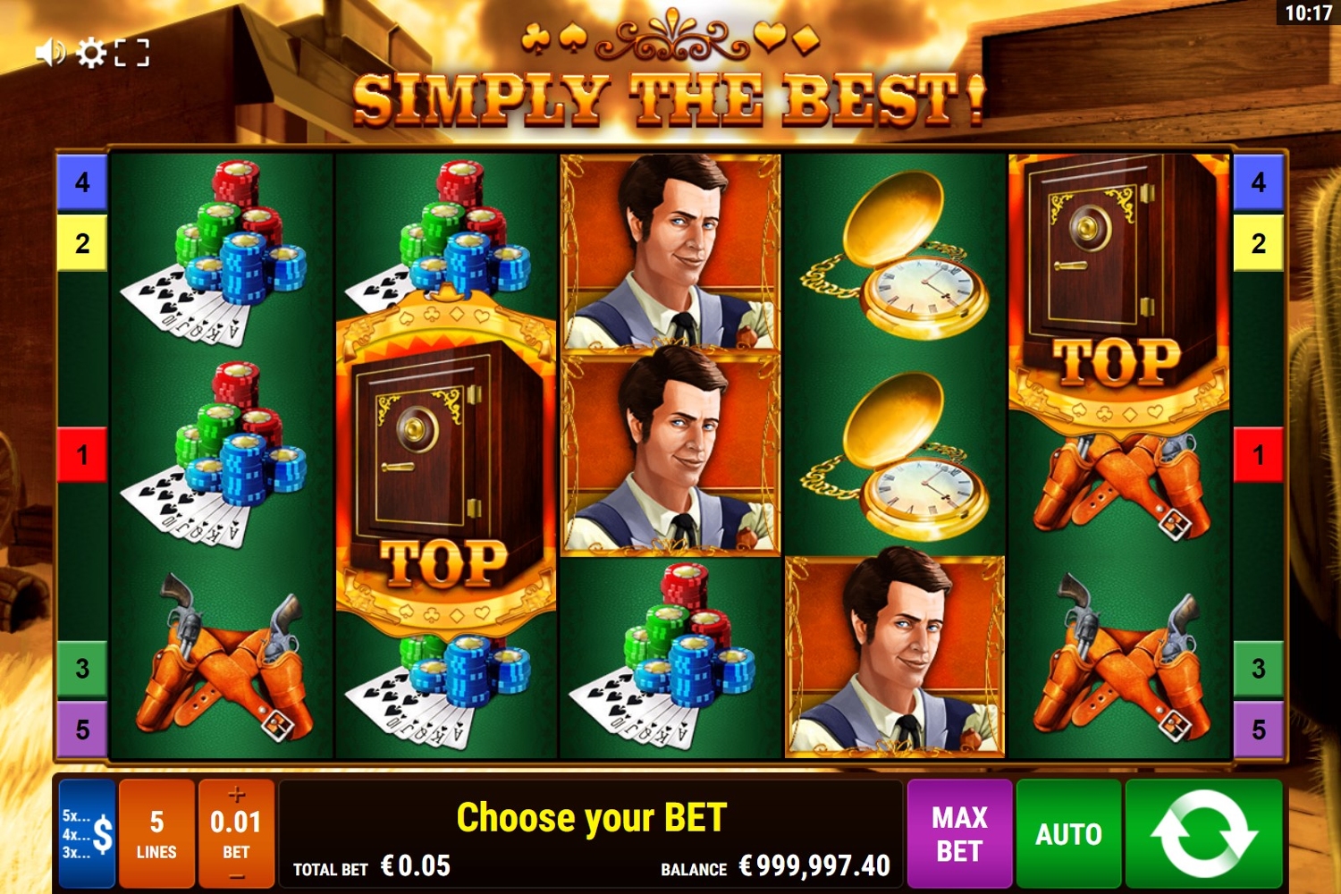 Simply the Best Slot Gameplay
