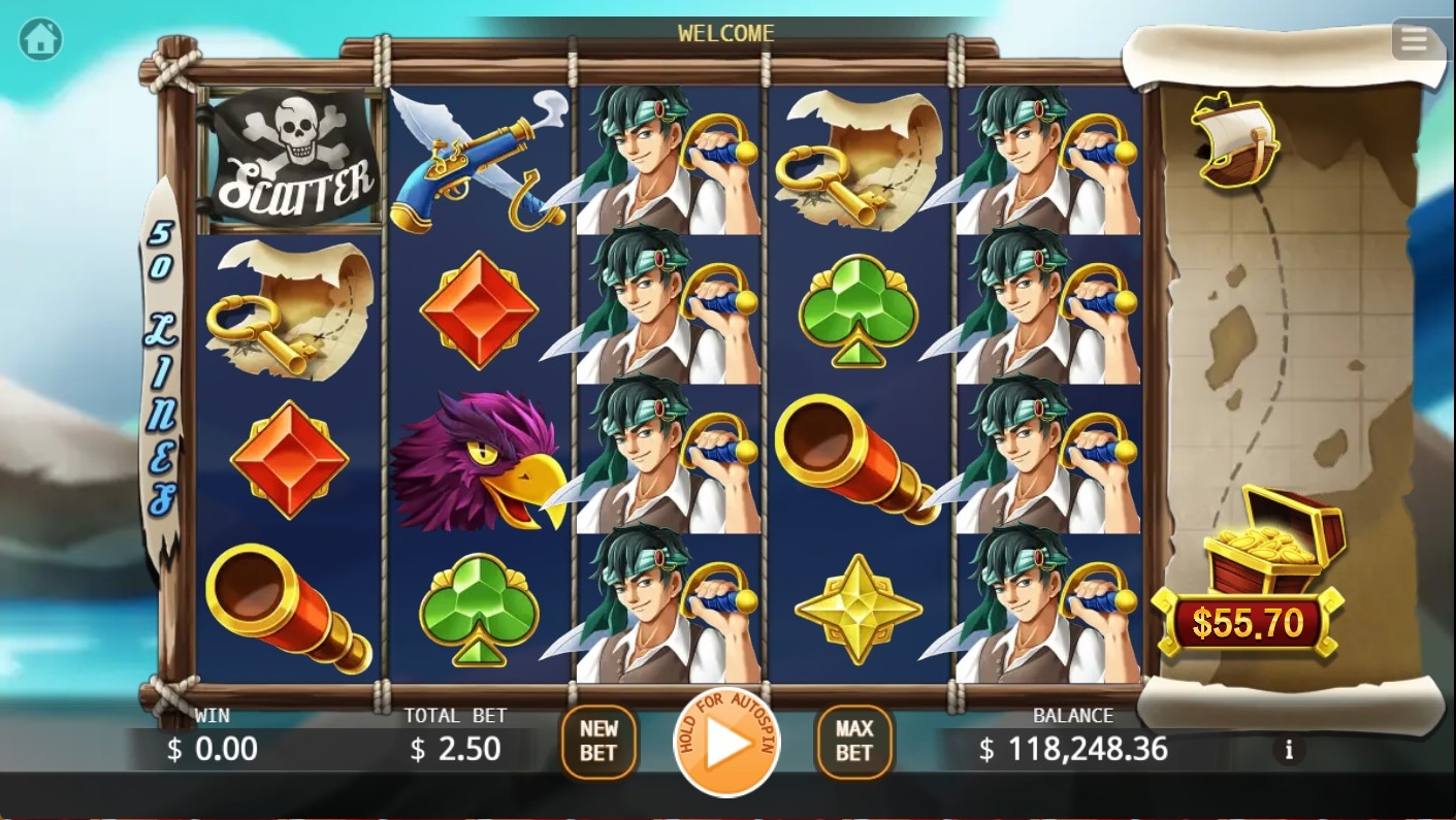 Sinbad (KA Gaming) Slot Gameplay