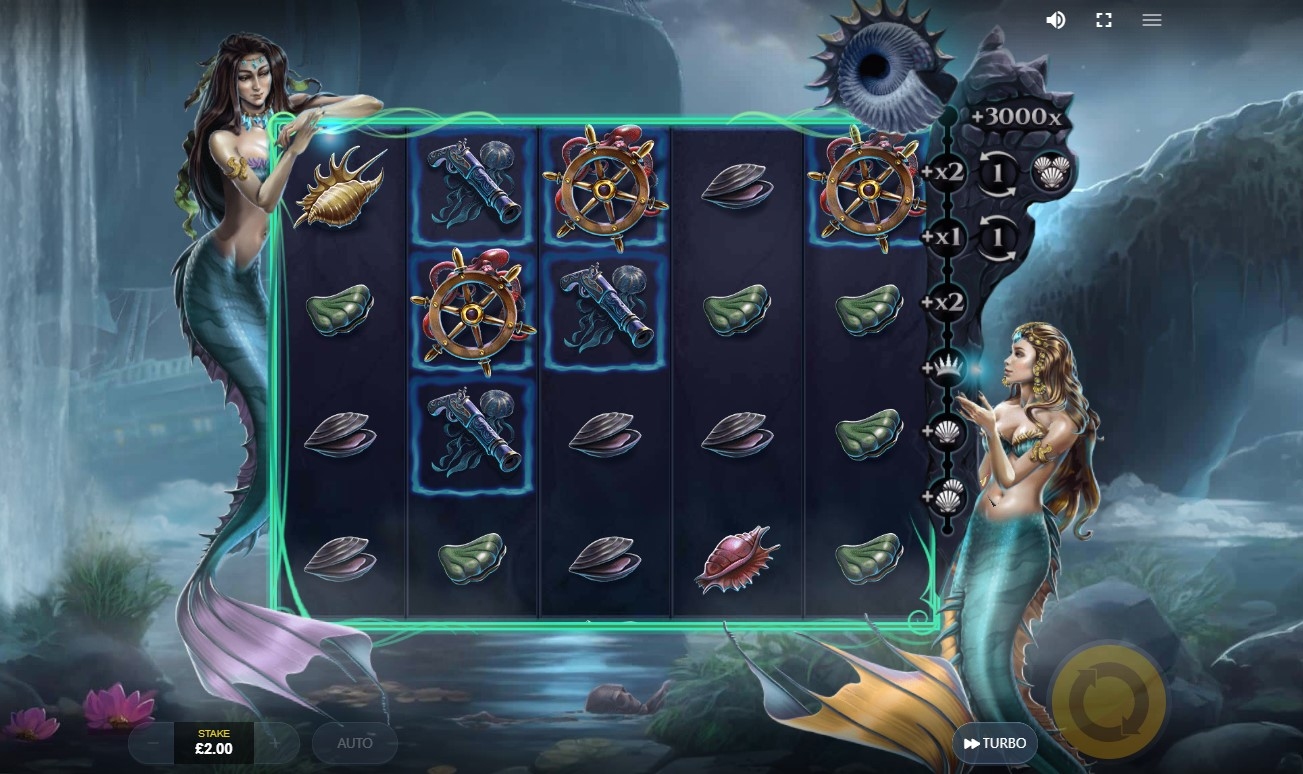 Siren's Riches Slot Gameplay