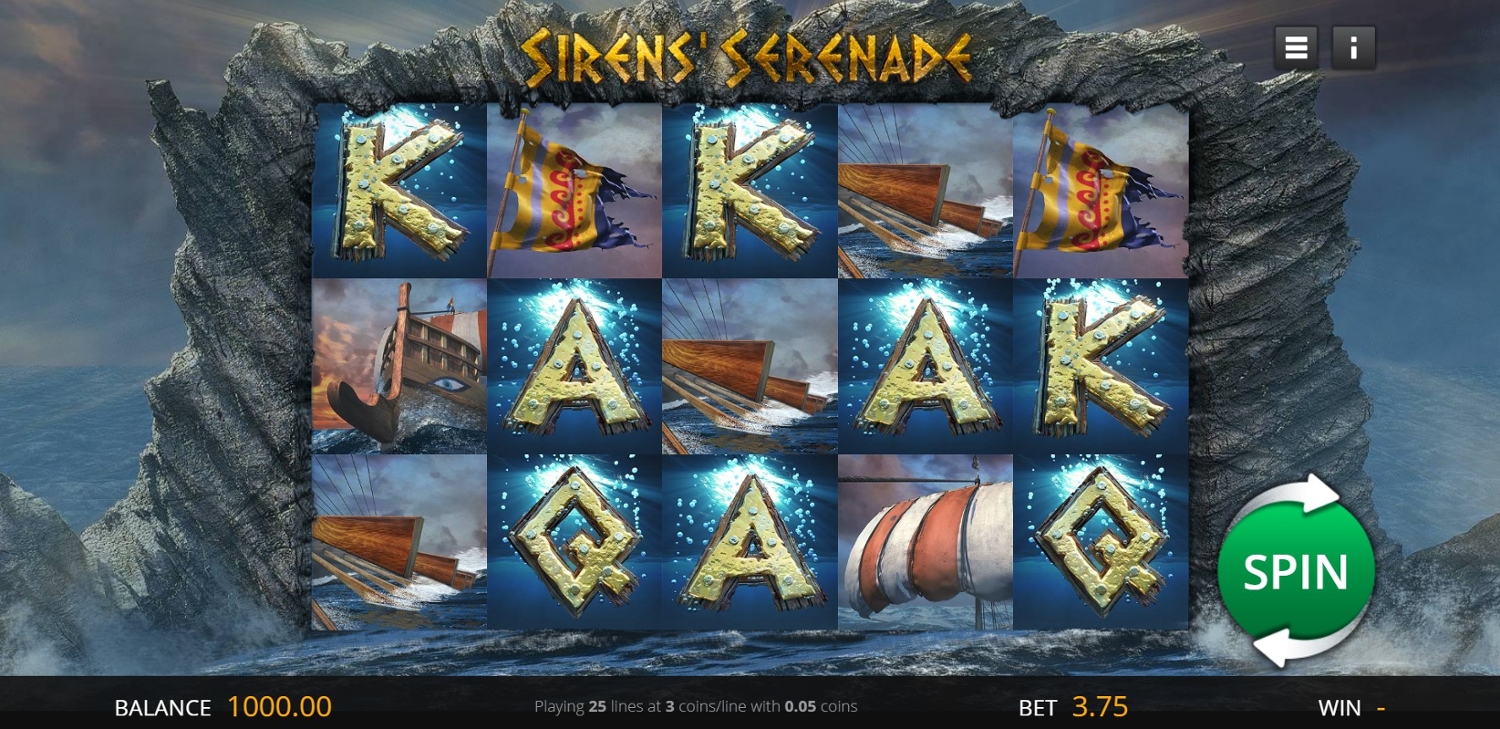 Sirens' Serenade Slot Gameplay