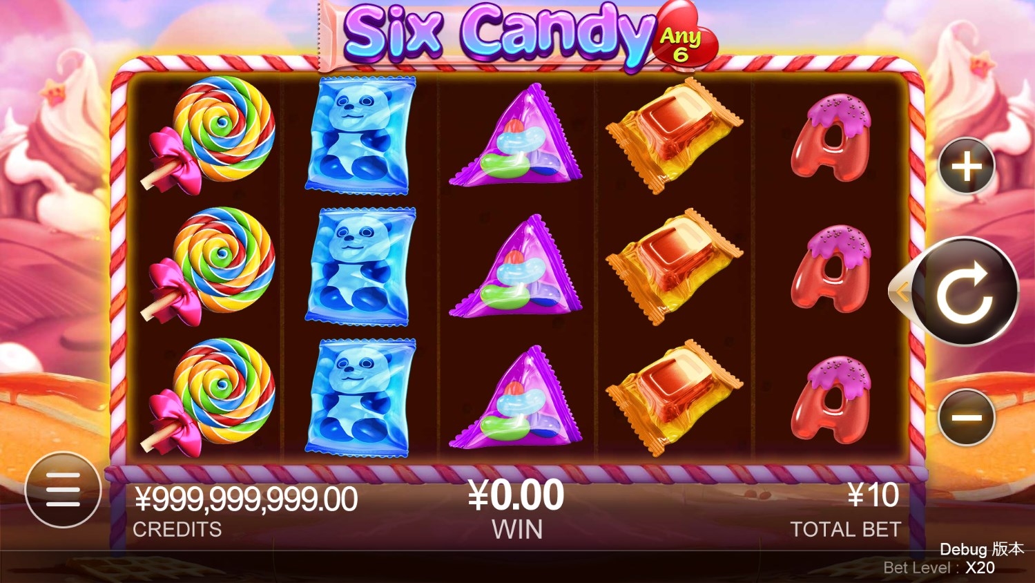 Six Candy Slot Gameplay
