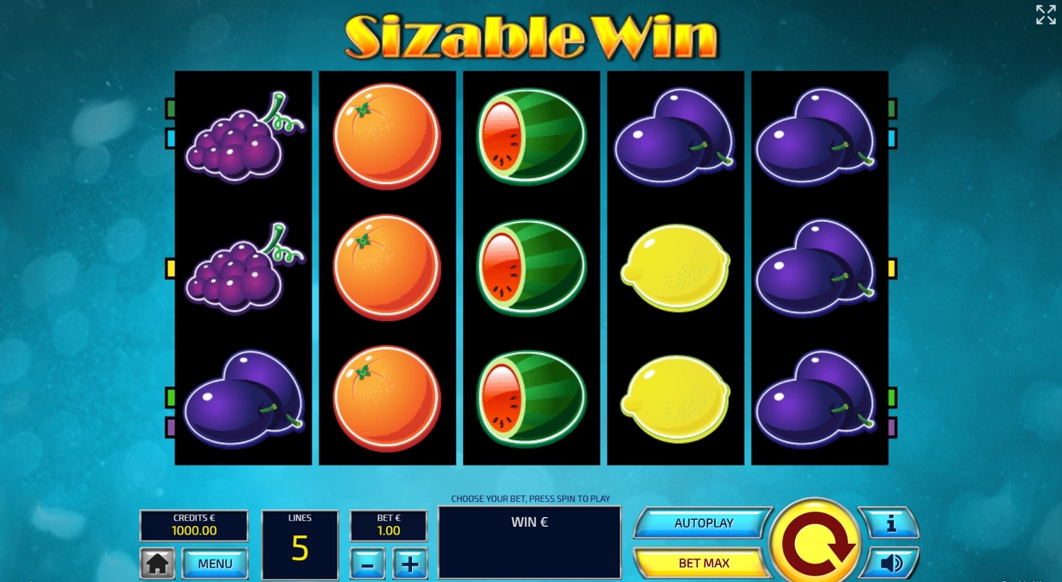 Sizable Win Slot Gameplay
