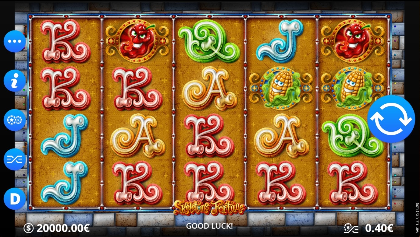 Skeleton Fortune Slot Gameplay