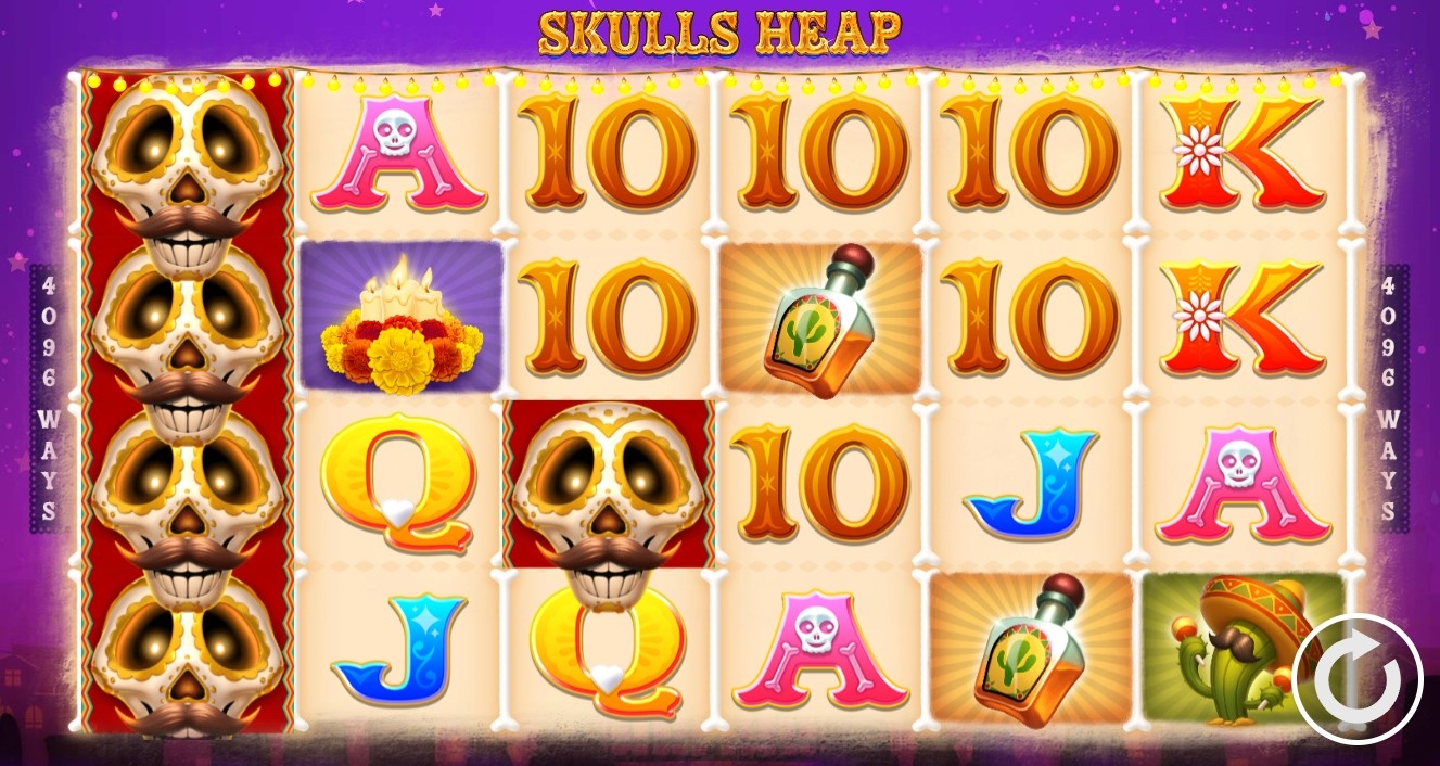 Skulls Heap Slot Gameplay
