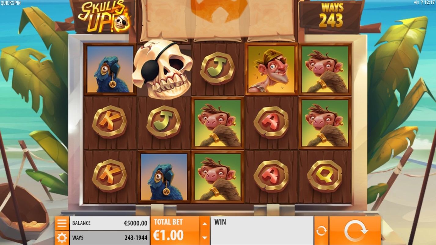 Skulls UP! Slot Gameplay