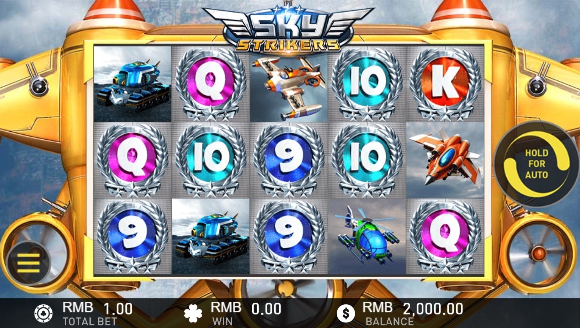 Sky Strikers Slot Gameplay
