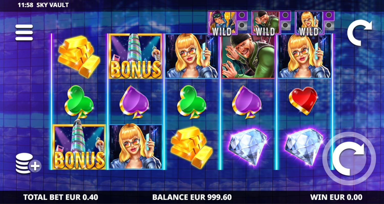 Sky Vault Slot Gameplay