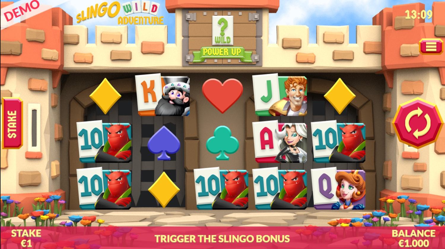 Slingo Wild Adventure Slot Gameplay