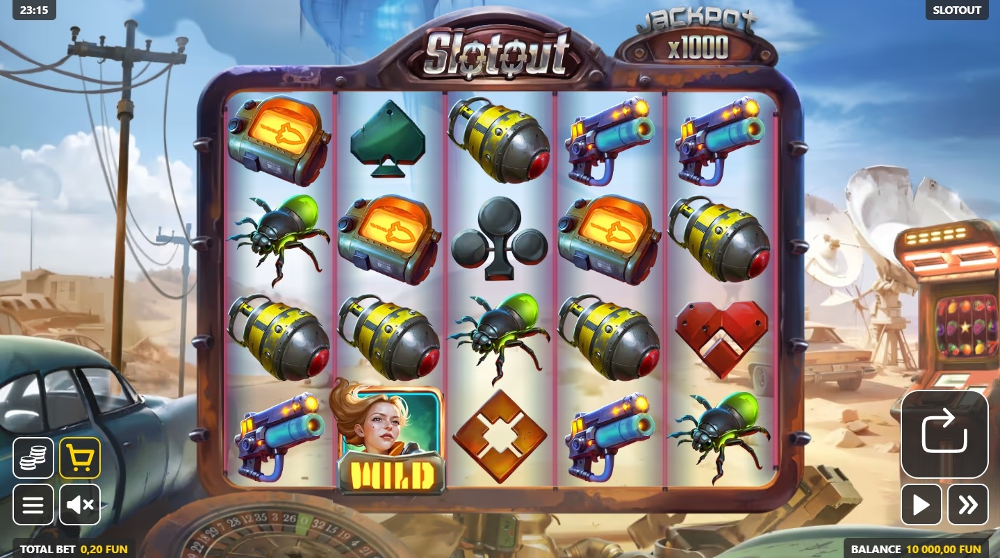 Slotout Slot Gameplay