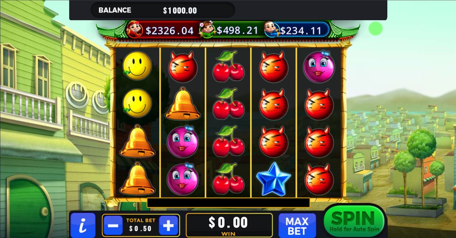 Smile Ville Slot Gameplay