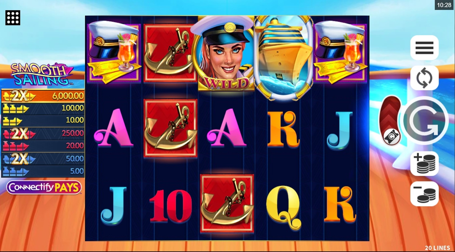 Smooth Sailing Slot Gameplay