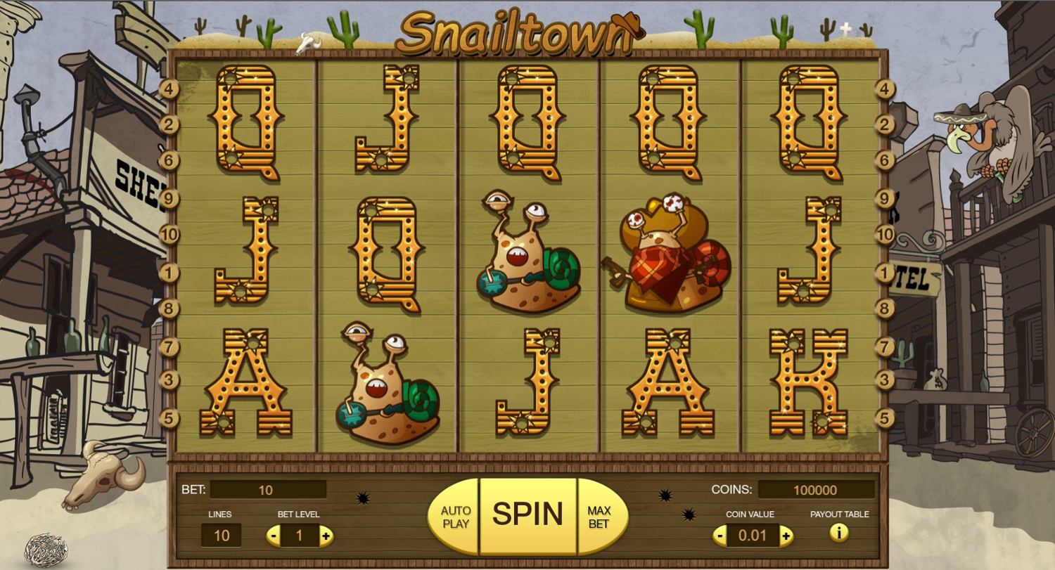Snailtown Slot Gameplay