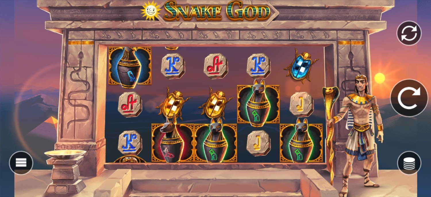 Snake God Slot Gameplay