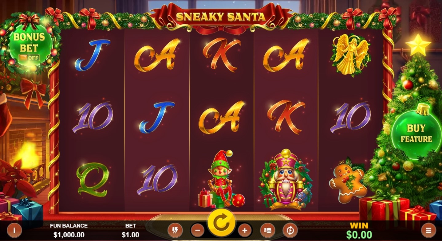 Sneaky Santa Slot Gameplay